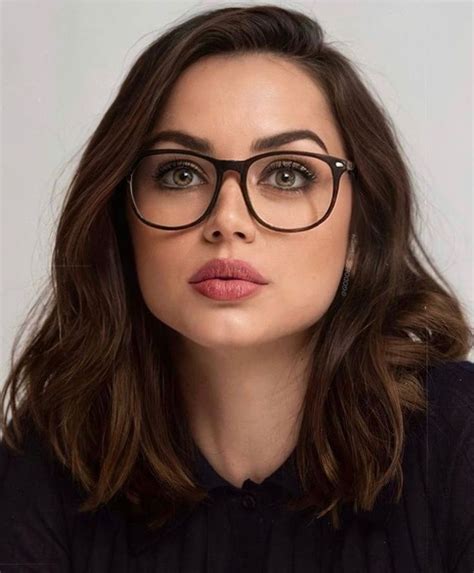 brunette with glasses|Woman Brown Hair Glasses Pictures, Images and Stock Photos